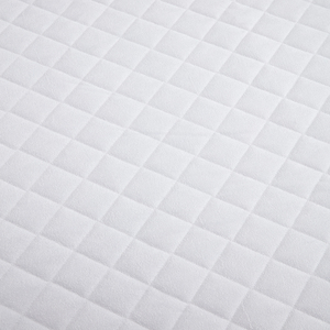 Housse de protection de matelas en polyester 100% matelassé hypoallergénique imperméable avec fermeture à glissière pour la maison et les hôtels Style uni - Product Image 2