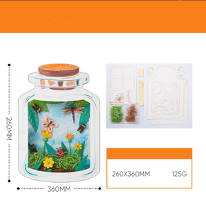 Artigianato di alta qualità fai da te mondo creativo in una bottiglia progetti artistici creativi per bambini - Product Image 6