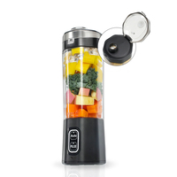 700ml USB-C Oplaadbare Draagbare Blender met 6 Alloy Bladen, Borstelloze Motor, 6000mAh, voor Kamperen, Reizen, Auto, Buiten, Hotel, Commercieel gebruik