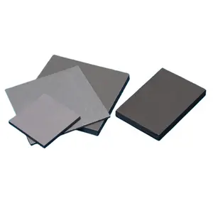 Super klare transparente weiche PVC-Folie und graue PVC-Hart platte