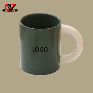 Tazas de Café de Cerámica de Alta Calidad CZFIT, Sencillas pero Estéticamente Agradables, Se Pueden Personalizar para Diferentes Tipos de Tazas de Cerámica - Product Image 3