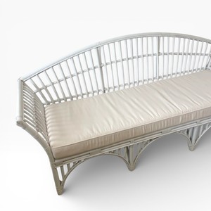 Custom OEM Handmade Natural Wicker <b>Rattan</b> <b>Sofa</b> Lounge Chair Modern Living Room Furniture Customizable Size - Product Image 1