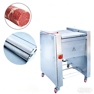 Machine à retirer la membrane des viandes <span class=keywords><strong>de</strong></span> haute qualité en acier inoxydable 304 pour la langue <span class=keywords><strong>de</strong></span> bœuf, le lombet d'agneau, les tendons, usage industriel et en restauration - Product Image 2