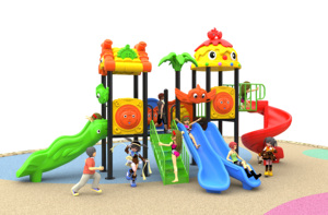 Thương mại ngoài trời & trong nhà playsets cho trẻ em PE chất liệu nhựa trượt cho công viên chăm sóc ban ngày vui chơi giải trí vườn nhà & mẫu giáo - Product Image 5