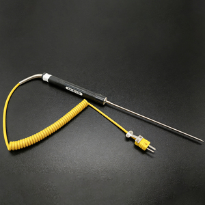 81539 Scherpe punt K-type thermokoppel handtemperatuursensor sonde handbediende behuizing K/E/N/T/J OEM ODM roestvrij staal - Product Image 2