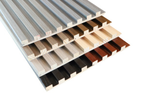 Rivestimento del pannello in <span class=keywords><strong>legno</strong></span> massello pannello in compensato piatto strisce metalliche <span class=keywords><strong>rivestimenti</strong></span> murali in <span class=keywords><strong>legno</strong></span> con rivestimento in PET in PVC collegato - Product Image 4