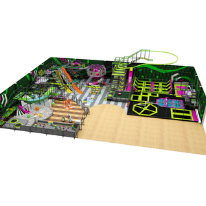 Attrezzatura per Parco Giochi Commerciale al Coperto 2025 - Combo Scivolo con Trampolino e Piscina di Palline per Feste dei Bambini/Centro Giochi, Area Giochi Morbida per Uso Scolastico - Product Image 3