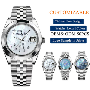 Relojes de Diseño para Hombre con Logotipo Personalizado OEM y Movimiento Japonés NH35, Reloj Mecánico Modificable - Product Image 1