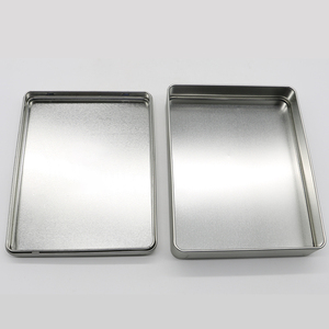 Lễ hội kim loại lưu trữ tin với giáng sinh vui vẻ thiết kế cho bánh sandwich bánh cookie bảo quản biểu tượng tùy chỉnh hình dạng vuông - Product Image 3