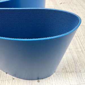 Sabuk Konveyor 2-Lapisan Jingtian Blue PU Matt Anti Lengket untuk Penggunaan Pabrik Makanan & Minuman - Product Image 4