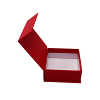 Emballage de boîte à aimant rigide en papier de carton recyclable Boîte pliante de cadeau magnétique de luxe avec couvercle magnétique