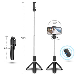Nouvelle version K10/K20/K07/K08/K06/K05/<span class=keywords><strong>L01</strong></span> Perche à <span class=keywords><strong>selfie</strong></span> flexible avec télécommande, monopode, trépied - Product Image 1
