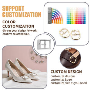 Boucle de chaussure en métal très vendue, accessoire vestimentaire durable, design Fibbia Della <span class=keywords><strong>Scarpa</strong></span>, couleur personnalisable - Product Image 4