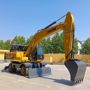 Prix d'usine, qualité moteur CE, nouvelle excavatrice à grandes roues de 21 tonnes, engin de terrassement, agriculture, exploitation minière - Product Image 4