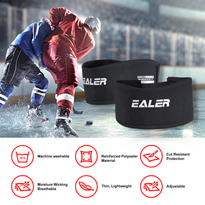 Fabricant Ealer logo Protège-cou de hockey Protection du cou Équipement de hockey sur glace Protecteur de cou de hockey résistant aux coupures - Product Image 4