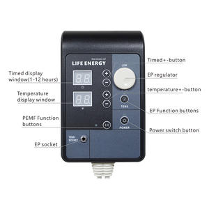 Alfombrilla de Jade Biofotónica Kristallmatte con Terapia de Iones Negativos, Alfombrilla de Sanación Corporal con Piedras Preciosas de 7 Chakras - Product Image 5