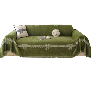 YX Shudie Chenille <b>Sofa</b> <b>Cover</b> 145-185CM Removable Washable Pet Protection Modern Minimalist Style - Product Image 2