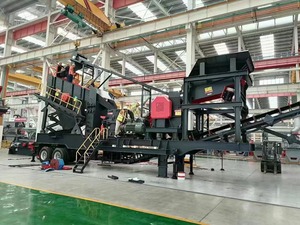 Usine 40-60TPH Broyeur mobile combiné à quatre pour les MTF100Y-3 de concassage et de criblage mobiles en pierre dure à vendre - Product Image 5