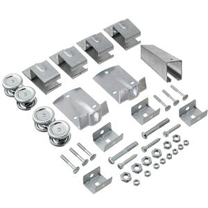 Kit de Herrajes <span class=keywords><strong>para</strong></span> <span class=keywords><strong>Puerta</strong></span> Corredera de <span class=keywords><strong>Doble</strong></span> <span class=keywords><strong>Riel</strong></span> RHETECH, <span class=keywords><strong>Riel</strong></span> de Desvío <span class=keywords><strong>para</strong></span> <span class=keywords><strong>Puerta</strong></span> de Granero - Product Image 4