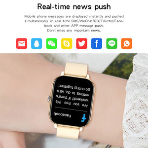 LIGE BW0242 Şampanya Rengi Silikon Akıllı Saat Erkekler ve Kadınlar için Arama Yapma Müzik Çalar Nabız Ölçer IOS Android Giyilebilir Cihazlar - Product Image 6