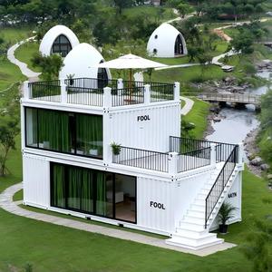 Casa Contenedor Prefabricada <span class=keywords><strong>de</strong></span> Lujo con Diseño Moderno, Completamente Amueblada y con Baño, <span class=keywords><strong>para</strong></span> Glamping, Hoteles y Resorts, Mercado Global - Product Image 5