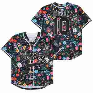 Camiseta de Béisbol Personalizada, Informal, para Entrenamiento, Negra, a la Moda, con Bordado, Impresión, Uniformes al por Mayor de Fábrica, Camisa de Softbol con Botones - Product Image 5