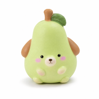 Jouet Squishy à Remontée Lente en Forme d'Animaux et de Fruits, en Mousse PU Souple, Anti-Stress, pour Décoration de Bureau, Cadeau, Vente en Gros