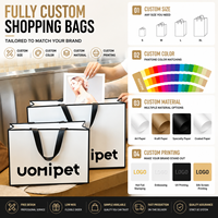 Sacs de luxe sur mesure, 1 pièce minimum, poignée en ruban découpé, papier kraft recyclable, réutilisable, estampage or, sacs de boutique haut de gamme premium
