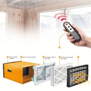 Vente directe usine : Système de filtration d'air pour le nettoyage et le travail du bois en extérieur, avec télécommande 3 vitesses - Product Image 4