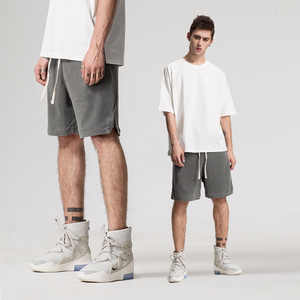 MTR3326 Streetwear Styles Custom Unisex Vintage Baggy Acid Wash Shorts Oversized Men Shorts - Product Image 2