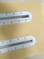 Boîte de montage pour hydrofoil, rail double, boîte pour foil, insert de rail pour aileron de foil