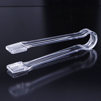 Pince à servir PC polyvalente pour hôtel restaurant écologique Pince à sucre en plastique pour glaçons et pétoncles
