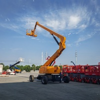 Plateforme élévatrice articulée autopropulsée à grande capacité, électrique et hydraulique