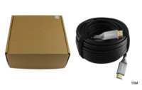 Câble HDMI 2.1 de haute qualité 15m plaqué or 24K, prise en charge 8K 2.1, 48 Gbps, câble HDMI 8K pour HDTV et ordinateur