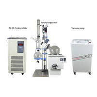 1 2 5l evaporador rotatorio rotavapor laboratorio máquina de destilación de aceite esencial evaporador rotatorio rotovap