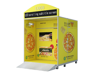 Máquina Expendedora Comercial de Pizza Caliente para Comida Rápida, Máquina Expendedora China para Interiores con Pago con Billetes, Monedas, Tarjeta de Crédito, ApplePay y Google <span class=keywords><strong>Pay</strong></span> - Product Image 3