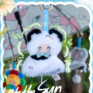 Auténtico <span class=keywords><strong>Crie</strong></span> Let It Clear Quickly Series Caja Sorpresa de Peluche, Colgante de Muñeca Sunny Adorable, Animal de Peluche Kawaii, Set de 6 Piezas, Llavero - Product Image 2