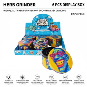 Custom <b>Grinder</b> Zink Alloy Portable Easy To Carry For Daily Use American Style Wholesale - Product Image 1