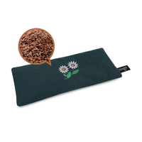 Masque oculaire Pakcare en promotion, personnalisé, à base de graines de lin, de lavande et de camomille, en matériaux naturels, pour apaiser la pression oculaire