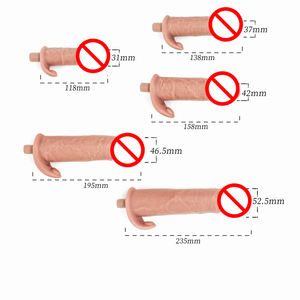 Vendite dirette dei giocattoli ad alta frequenza del sesso del Dildo, masturbatore femminile automatico del Dildo, insiemi adulti morbidi del giocattolo del sesso, Dildo realistici. - Product Image 5
