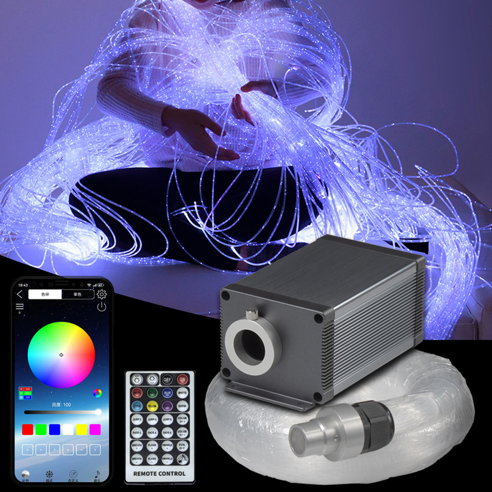 Sensory Fiber Optic Lighting Kit Sensory Therapy Kit Calming LED Mood ...