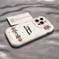 XP414 dessin animé Animal peint bouffée coque de téléphone adaptée pour iPhone 17PROMAX 16PLUS 15PRO nouveau