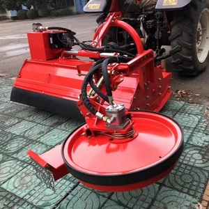 La tondeuse à gazon hydraulique à disque évitant l'obstine est utilisée pour tondre l'herbe entre les rangées et sous les arbres dans les arbres fruitiers - Product Image 2
