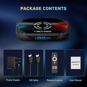 Vente directe d'usine HK1 RBOX X50 Android 14.0 <span class=keywords><strong>IPTV</strong></span> BOX AmlogicS905A(S905X5M) 4K/8K Strong WiFi6 1000M LAN BT5.0+ H.265 HEVC OEM - Product Image 4