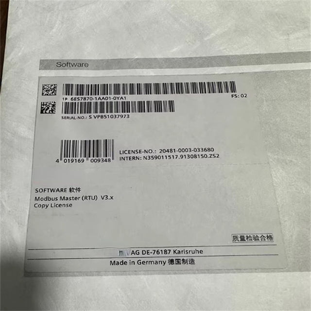 Brand New and Original 6ES7870-1AA01-0YA0 6ES78701AA010YA0 Brand New in Box Spot Goods Zy