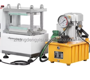 Vulcanisateur <span class=keywords><strong>manuel</strong></span> en caoutchouc avec chauffage de précision pour moulage de feuilles de silicone Presse à chaud pour produits plats en caoutchouc - Product Image 4