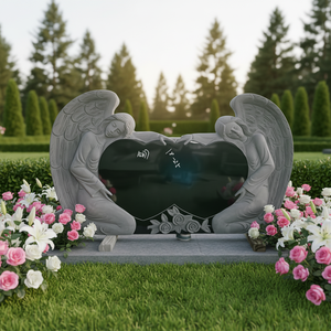 Monuments d'anges sculptés, pierres tombales d'anges, monuments personnalisés - Product Image 1