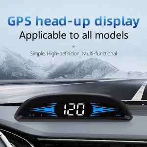 Digital Gauge G2 Poplar Car Head Up Display GPS Mode Universal USB Auto Meter Electronics Hud With Speedometer