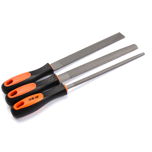 Limas de madera de 8 pulgadas, limas de madera de dientes gruesos <span class=keywords><strong>para</strong></span> carpintería, limas planas redondas y semiredondas - Product Image 2