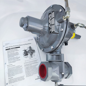 Régulateur de pression à commande pilote à haut débit Fisher série 299H, raccord à bride, transmission de gaz naturel, OEM - Product Image 3